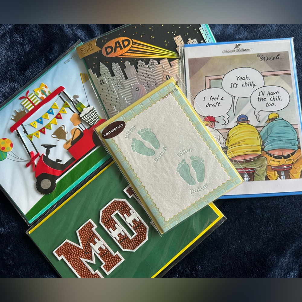 Papyrus Fun Mix Bundle Mothers & Fathers Greeting Card Set
